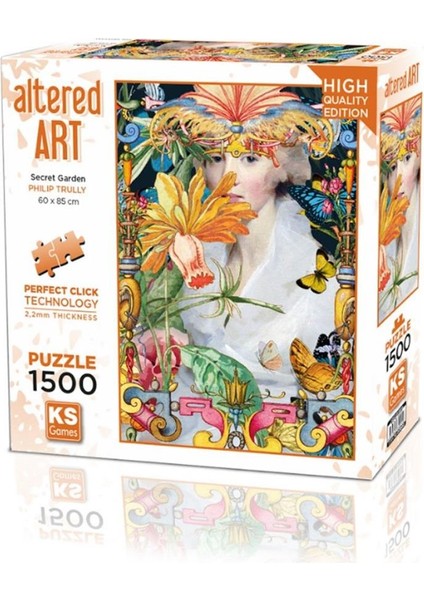 22028 Secret Garden 1500 Parça Puzzle -Ks