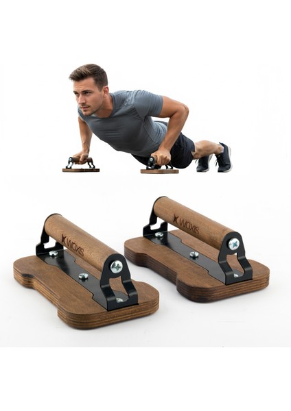Kaymaz Çelik Şınav Aleti - Şınav Barı - Push up Bar