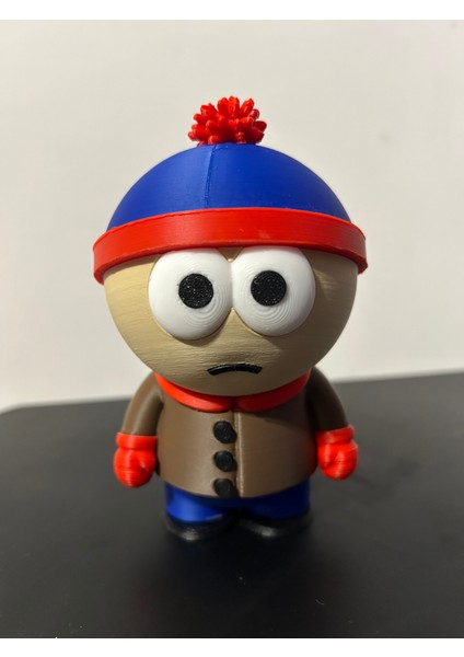 Stan - South Park Kışlık Şapkalı Dekoratif Figür – 3D Baskı Koleksiyon Biblo fiyatları
