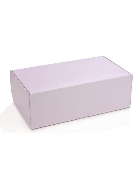 Kurabiye Kutusu Pembe-Mavi 21 x 12 cm 25 Adet fırsatları