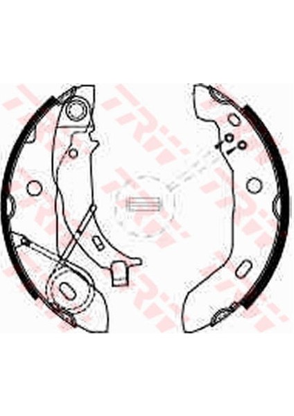Fren Balatası Arka Park Frenı Mercedes A-Class W168 97 04