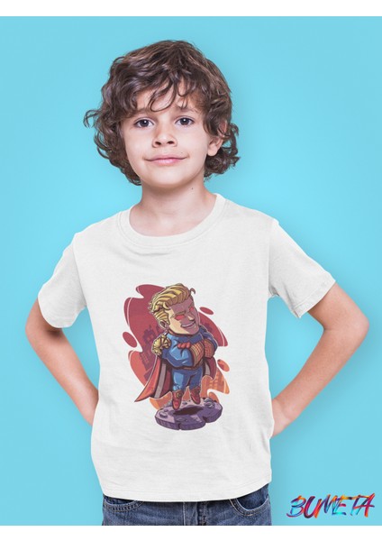 The Boys Homelander Anime Çocuk Tişört T-Shirt