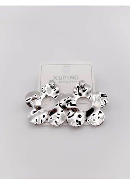 Çelik Küpe Çiçek Plaka Küpe fırsatları