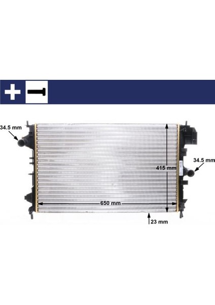 Motor Su Radyatörü Opel Vectra C 02>08 1.6 Z16XEP