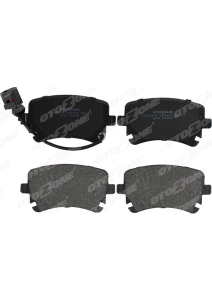 Arka Balata Vw Transporter T5 03 09 A4 04-09 A6 04-11 A8 03-10 Fişli