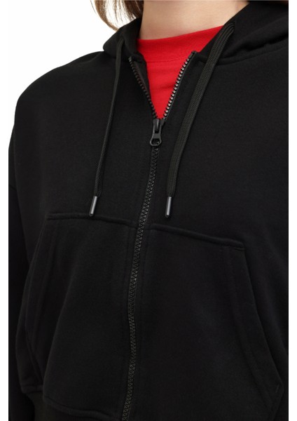 Wl 17ZIRYAN BTS801 5pr Siyah Kadın Sweatshirt fırsatları