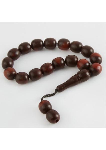 Depomix 17LI Oval Şakşak Tesbih-Kahverengi-1 fiyatları