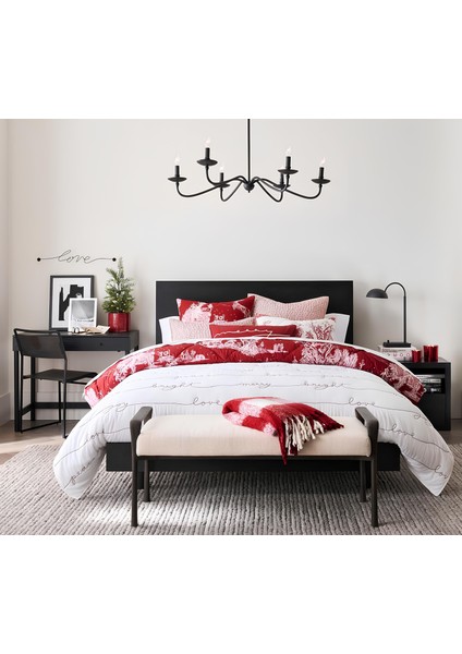 Klasik Siyah 6 Kollu Şamdan Avize fırsatları