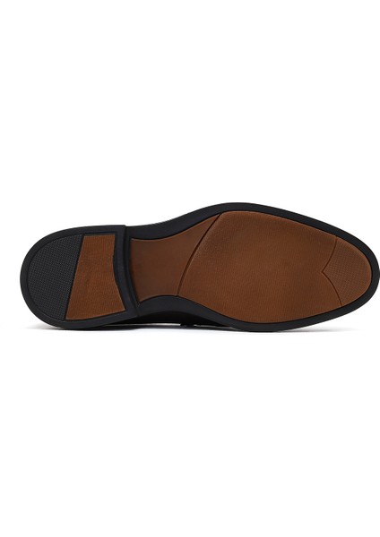 Erkek Kahverengi Tokalı Deri Loafer 25WFD664018 fırsatları