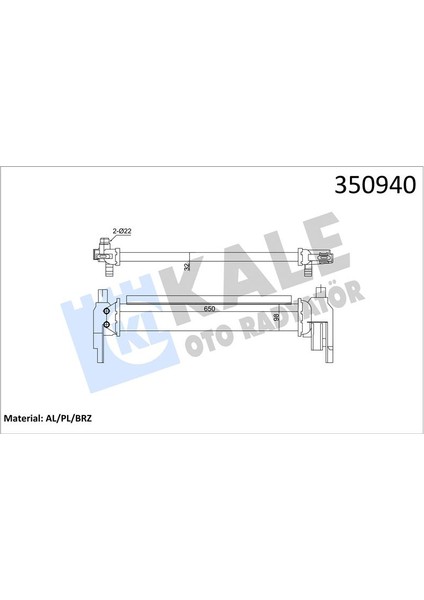 Turbo Radyatörü Intercooler Golf Vıı-A3 12 Leon 12 Octavıa 12