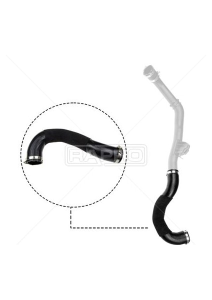 R16516 - Turbo Hortumu Büyük Ford Tourneo Custom