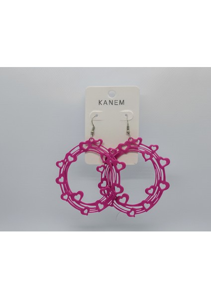 Dairesel Kalp Küpeler