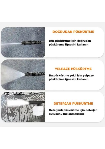 Powermaster PM-24688 Pratik Yüksek Basınçlı Araç Yıkama Makinesi indirimleri