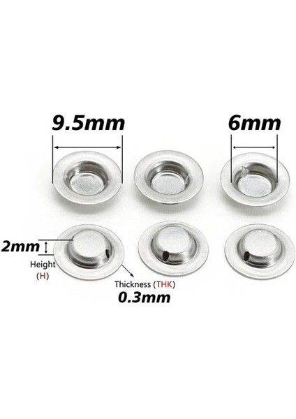 Powermaster 18650 Lityum Pil Pozitif Kutup Ucu 9.5x6.0x2.0x0.3mm (50'li Paket) fiyatları