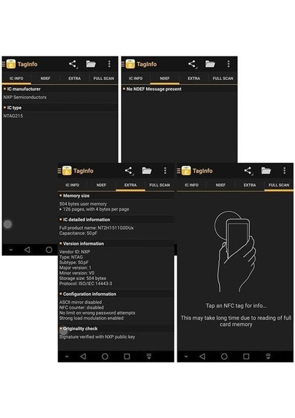 Powermaster ST-07792 Nfc Rfıd 13.56MHZ Göster Geç Boncuk Personel Kilit Anahtar (Keyfop-Tag Proximity) fırsatları