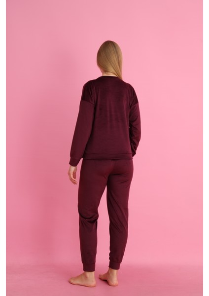 Fransız Kadifesi Kadın Pijama Takımı – Always Forever Modeli modelleri