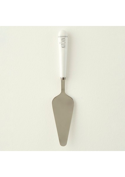 My Kitchen Çelik Spatula Beyaz (25,7x4,8x1,3 Cm)