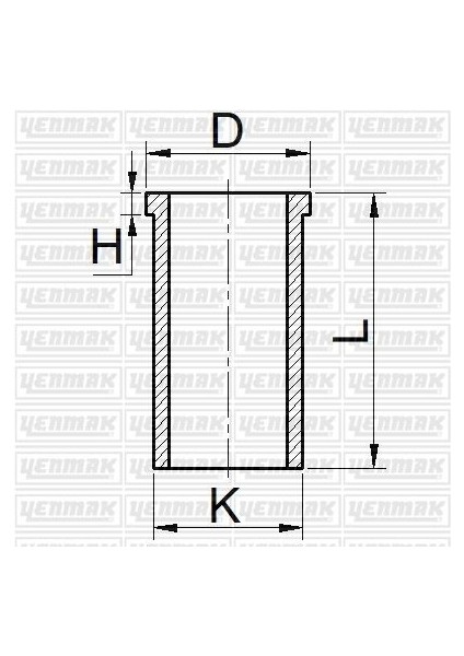 Motor Gömleği Std Ducato-Boxer-Master S9W 2.8 Flanslı 94.40 Çap