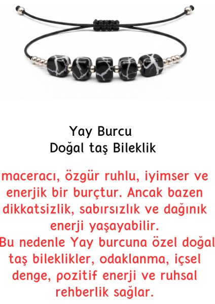 Yay Burcu Yıldız Doğal Taş Ip Burç Bilekliği Halhal fiyatları