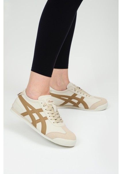 E-2005-2063 Bej Kahve Unisex Sneaker Spor Ayakkabı