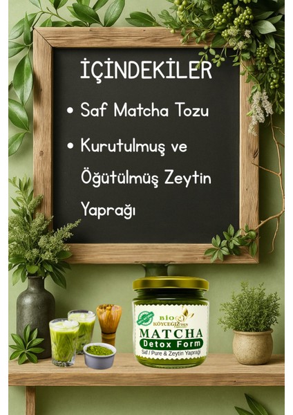 %100 Doğal Matcha & Zeytin Yaprağı Karışımı | Detox Form - Kıloverme Ve Zayiflamaya Yardımcı modelleri