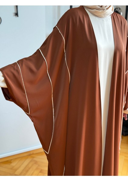 Biyeli Abaya Takım 5081