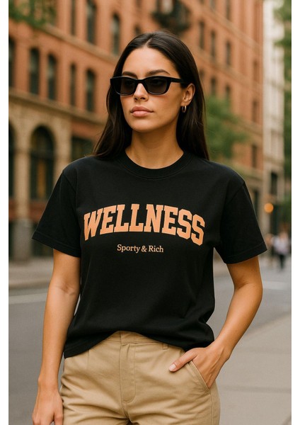 Kadın Basic T-Shirt Oversize Crop Rahat Kalıp Baskılı Tişört %100 Pamuk Kısa Kollu Tişört modelleri