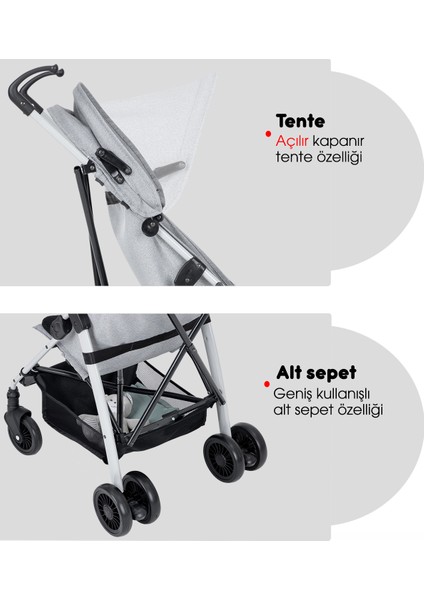 Q8 Pratik Çocuk Arabası Baston Bebek Arabası fırsatları