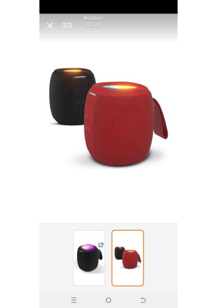 Bluetooth hoparlör