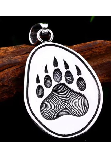 Double Bear Set – Viking Ayı Figürlü Paslanmaz Çelik Erkek Kolye Seti (2’li) fırsatları