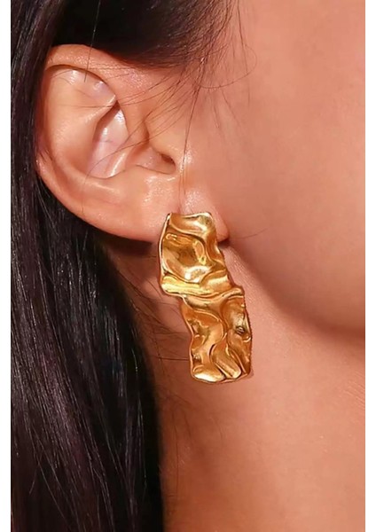 Tasarım Çelik Küpe