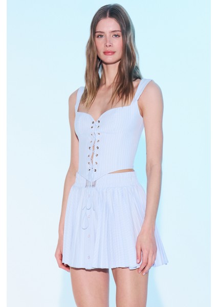 Studio SS6014 Bebe Mavısı Etek