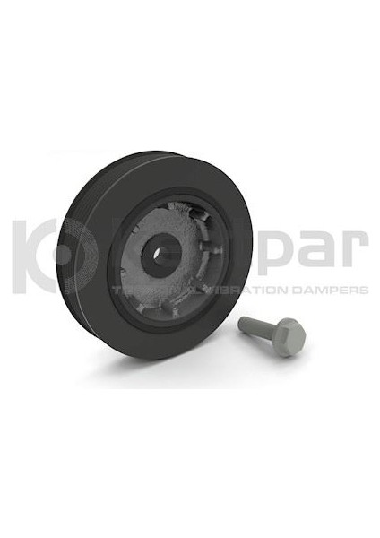 152K1081S - Krank Kasnağı Kit Renault 19-Clıo Iı-Megane I 1.9d D55