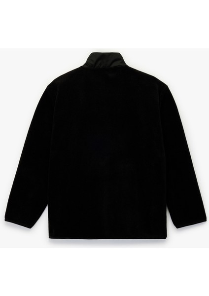 Fermuarlı Uzun Kollu Dik Yaka Polar Sweatshirt fiyatları