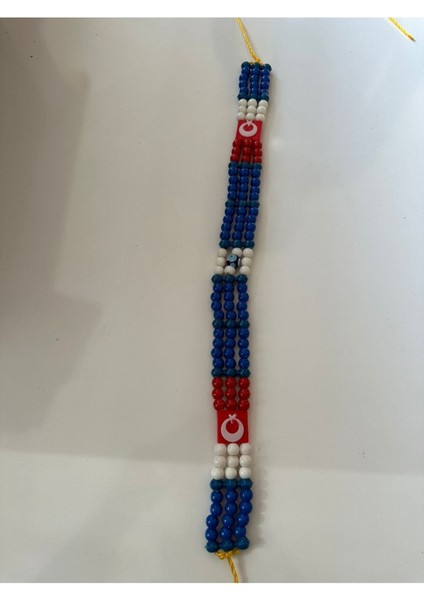 3 Sıra Boncuklu Bayraklı Küçükbaş Boyunluk fiyatları