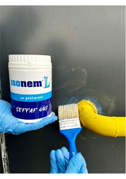 Isonem L Şeffaf Güç Şeffaf Su Yalıtım Malzemesi 1 L x 8 Ad / Koli fırsatları
