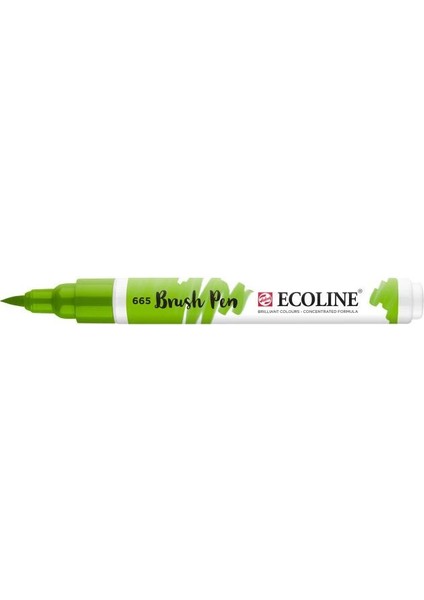 Ecoline Brush Pen Fırça Uçlu Kalem 665 Spring Green