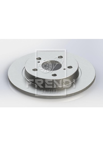 Arka Fren Aynası Aurıs-Corolla- 1.4/1.6VVTI - 1.4/2.0 D4D 07- 270X10X5DL Dolu