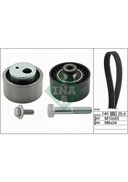 530044010 - Eksantrik Gergi Kiti P206-306-PARTNER-EXPERT-BERLINGO-JUMPY-XSARA-SCUDO-COROLLA 1.9d 98- Dw8