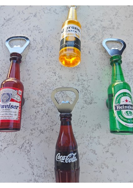 Alkol Şişesi Temalı Magnet 4 Lü Set