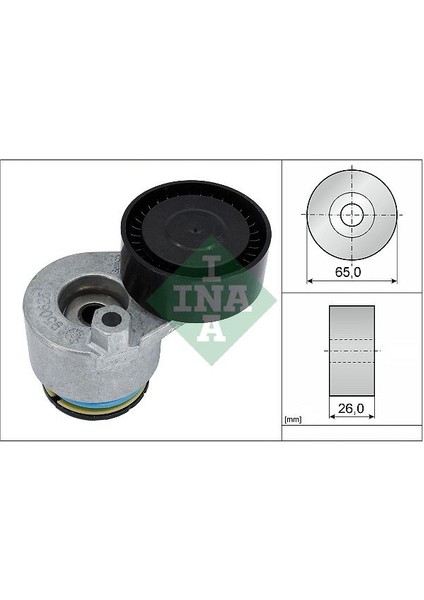 Alternatör Gergi Rulmanı Kütüklü Clıo Iı 01 06 Megane Iı 02 08 Kangoo 01 1.4 K4J 1.5 Dcı K9K 1.6 K4M