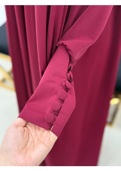 Reglan Kol Büzgülü Elbise 5072 modelleri