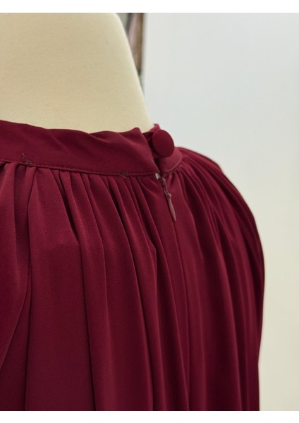 Reglan Kol Büzgülü Elbise 5072 fırsatları