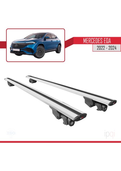 Mercedes Eqa 2022-2024 Arası ile Uyumlu Hook Model Ara Atkı Tavan Barı Gri 2 Adet fırsatları