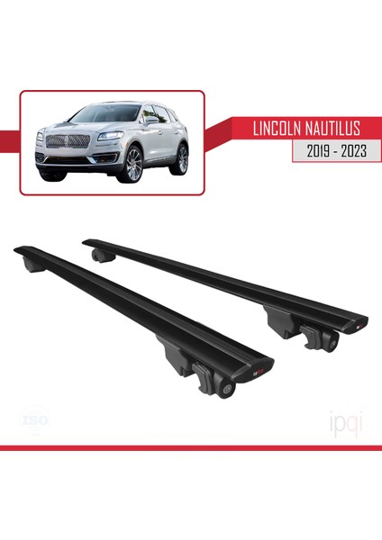 Lincoln Nautilus 2019-2023 Arası ile Uyumlu Hook Model Ara Atkı Tavan Barı Siyah 2 Adet fırsatları