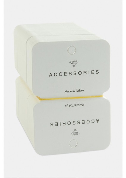 Wizard Kare Kolye Kartı 200 Adet-Beyaz fiyatları