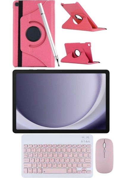 Galaxy Tab A9+ Plus 8gb 256GB 11'' Tablet+Pembe Kılıf+Kalem+Pembe Klavye