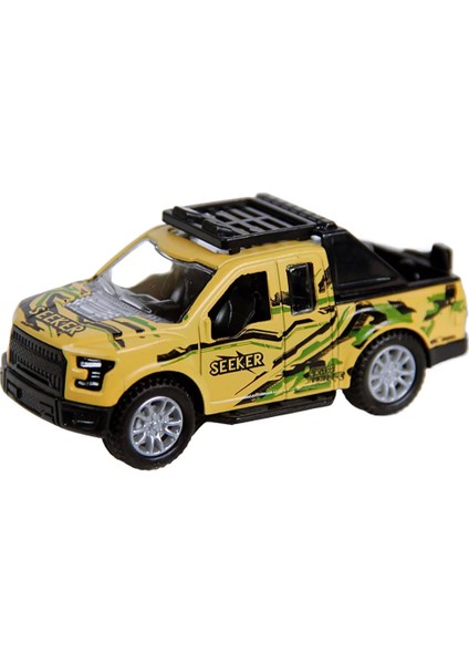 Metal Çek Bırak Safari Jeep K137A42