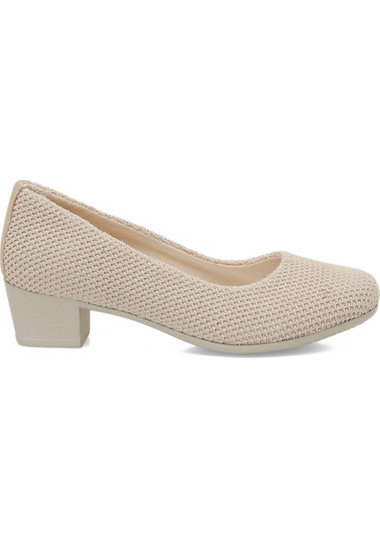 166727.TZ5FX Bej Kadın Topuklu Ayakkabı