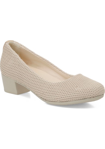 166727.TZ5FX Bej Kadın Topuklu Ayakkabı